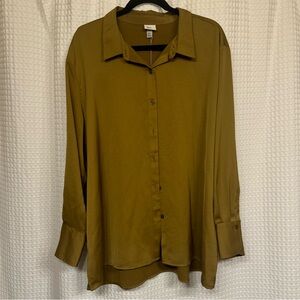 Green Blouse Size XXL